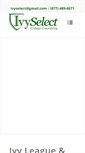 Mobile Screenshot of ivyselect.com